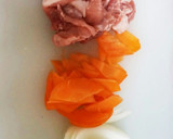 さっぱり豚肉の梅肉炒め★梅酒の梅リメイク作り方4写真