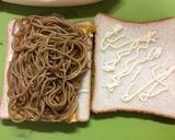ポロポロしにくい焼きそばサンド作り方6写真