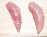 ささみの明太ごま照り焼き♪作り方1写真