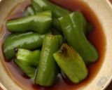 天然だしパックで作る ピーマンの焼き浸し作り方5写真