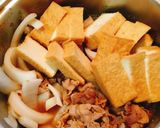 お肉柔らか！梅ぇ〜豚すき焼き作り方4写真