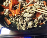 油不使用！自家製なめ茸と豚肉の炒め物作り方8写真