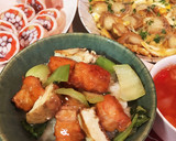 ご馳走！鮭と厚揚げの中華あんかけ丼作り方6写真