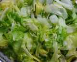 もずくとレタスとしめじのおろしポン酢和え作り方4写真
