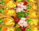 運動会のお弁当★飾りいなり★作り方4写真