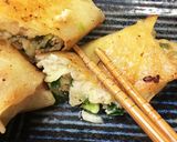 溢れる肉汁！春巻きの皮de棒餃子&餃子作り方15写真