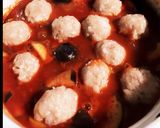 チキンボール入りラタトゥイユ♪作り方4写真