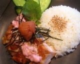 梅の桃色タルタル＊鶏照り焼き和ンプレート作り方7写真
