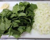クリームが美味しい、ほうれん草のニョッキ作り方1写真