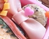♡運動会にぴったり！赤組ハチマキ女の子♡作り方6写真