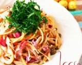 ノンオイルで大満足◎梅クリームパスタ作り方7写真
