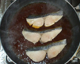 魚・さわらの和風白ごまソース煮付け♪簡単作り方6写真