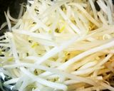 タコと山菜のもやしサラダ作り方1写真