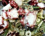 タコと山菜のもやしサラダ作り方5写真