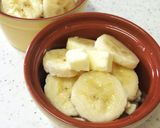 簡単♡ココットdeバナナチーズ焼き♬作り方4写真