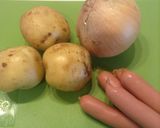簡単♪新じゃがと新たまねぎのササッと炒め作り方1写真