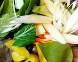 牛タンと野菜の塩炒め作り方3写真