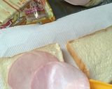 ハムサンドイッチ〜(o˘◡˘o)♡作り方9写真