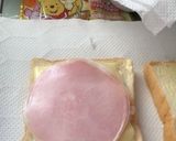 ハムサンドイッチ〜(o˘◡˘o)♡作り方14写真