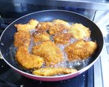油フライパン1cm！豚こまチーズとんかつ作り方16写真