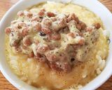 チーズ風味の納豆TKG作り方4写真