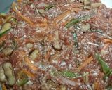 ひき肉☆混ぜて焼くだけ...♪*ﾟ作り方2写真
