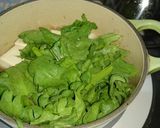 簡単★春菊入り肉豆腐作り方6写真