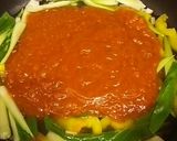 スパイシーミートソースonチーザ作り方4写真
