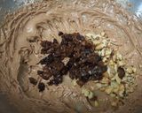 チョコとクルミとレーズンのセミフレッド作り方5写真