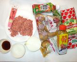 じゃがいものカレー風味簡単ミートソース煮作り方1写真