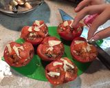 トマト好きに。トマトの肉詰め作り方6写真