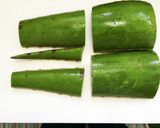 不思議食感 アロエベラのお刺身作り方3写真