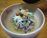 うなぎ風　焼き油揚げ　ひつまぶし茶漬け作り方9写真