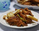 ニンニク醤油のフーチャンプルー作り方12写真