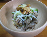 うなぎ風　焼き油揚げ　ひつまぶし茶漬け作り方8写真