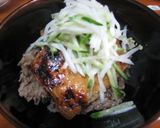 うなぎ風　焼き油揚げ　ひつまぶし茶漬け作り方7写真