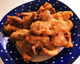 薄切り豚肉の唐揚げ〜おろしポン酢がけ作り方6写真