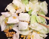 簡単子供ランチ☆サッポロ一番コーン焼そば作り方3写真