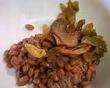 ゴマ油つゆの納豆そば作り方1写真