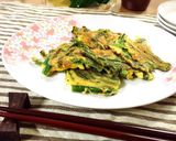 やみつき!!ニラと南高梅のかきあげ作り方6写真