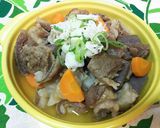 居酒屋おつまみ風♪牛スジの塩煮込み作り方5写真