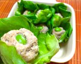 ヘルシーなサラダ菜しゅうまい♪作り方9写真