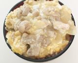 簡単！めんつゆでふわとろ親子丼♡作り方9写真