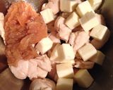 簡単おつまみ♡ささみの梅チーズ焼き作り方2写真