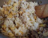 筍と椎茸のバター醤油ライス♪作り方2写真