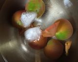 白だしのトマトサラダ風漬け作り方1写真