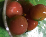 白だしのトマトサラダ風漬け作り方2写真