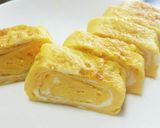 ごま薫る☆ねぎの玉子焼き作り方7写真