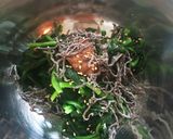 ほうれん草の梅昆布和え作り方2写真