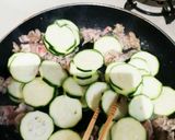 豚肉とズッキーニのケチャップ炒め作り方4写真